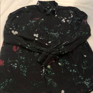 H&M Men’s Floral Button Down